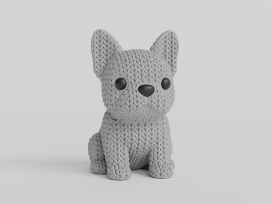 Knitted French Bulldog