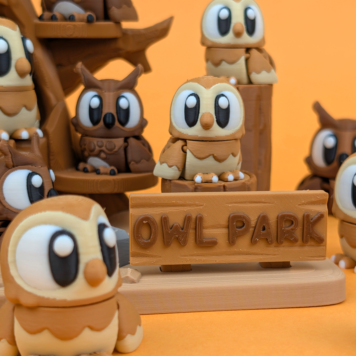 Owl Park Playset