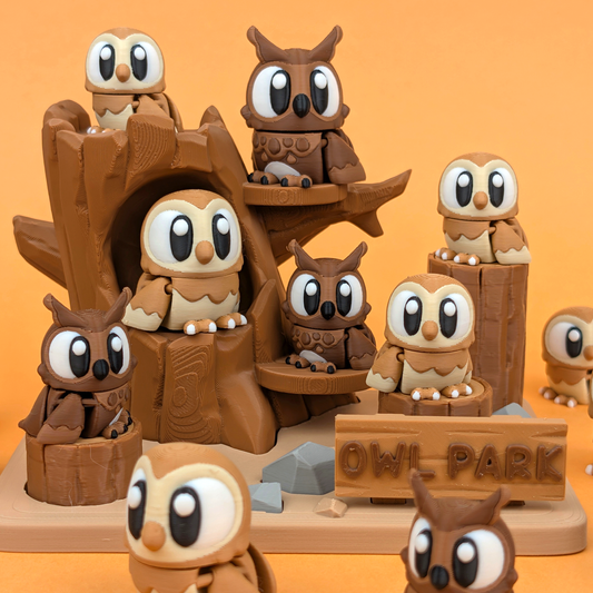 Owl Park Playset