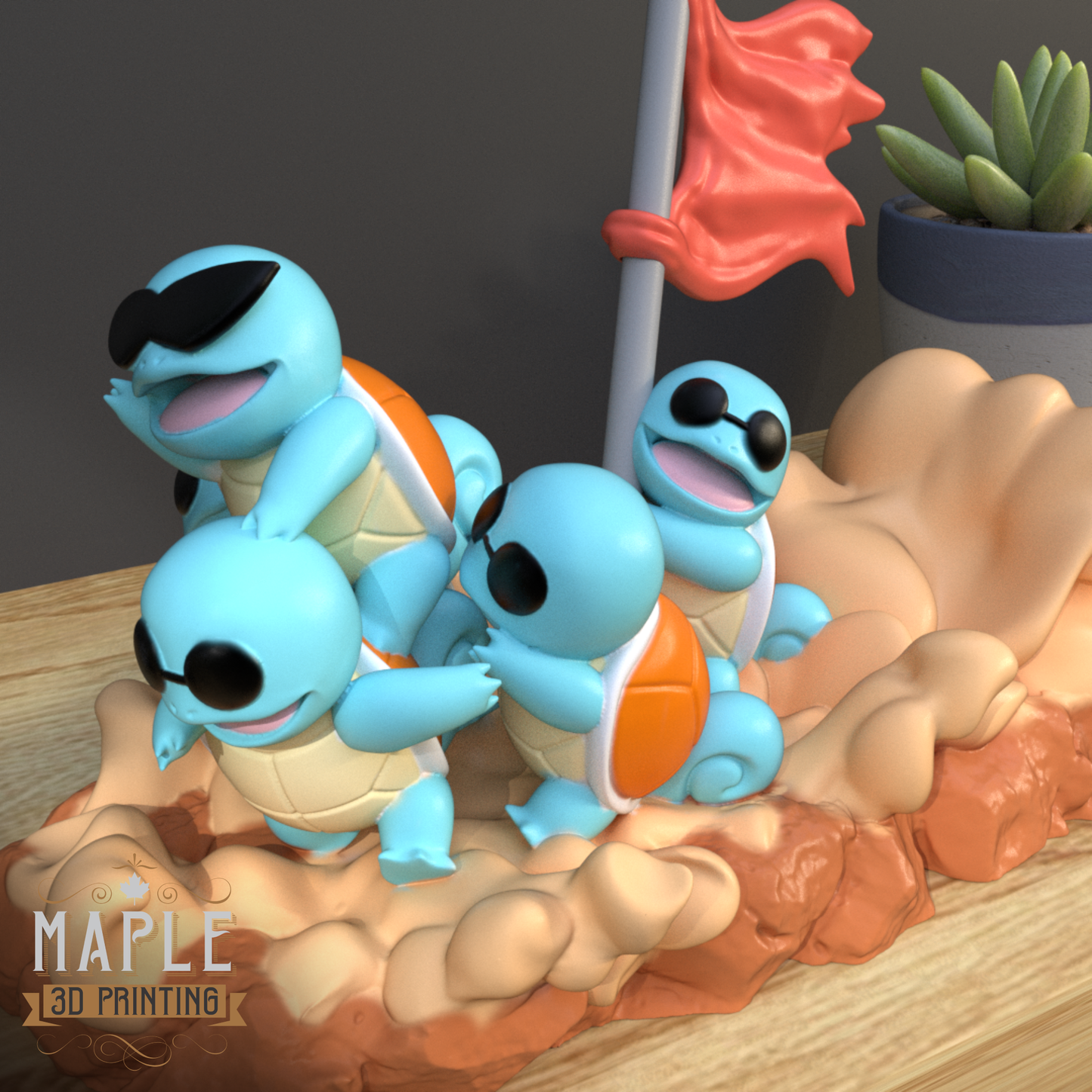 Nintendo Switch Dock - Squirtle Squad