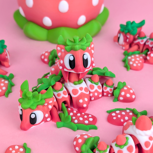 Flexi Strawberry Dragon