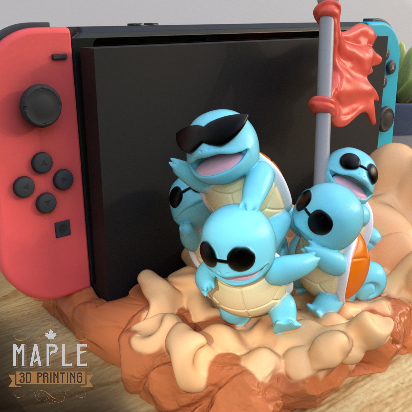Nintendo Switch Dock - Squirtle Squad