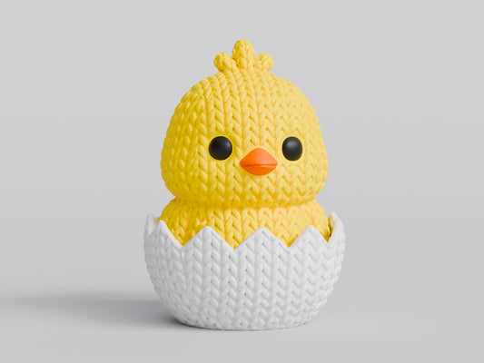 Knitted Hatching Chick