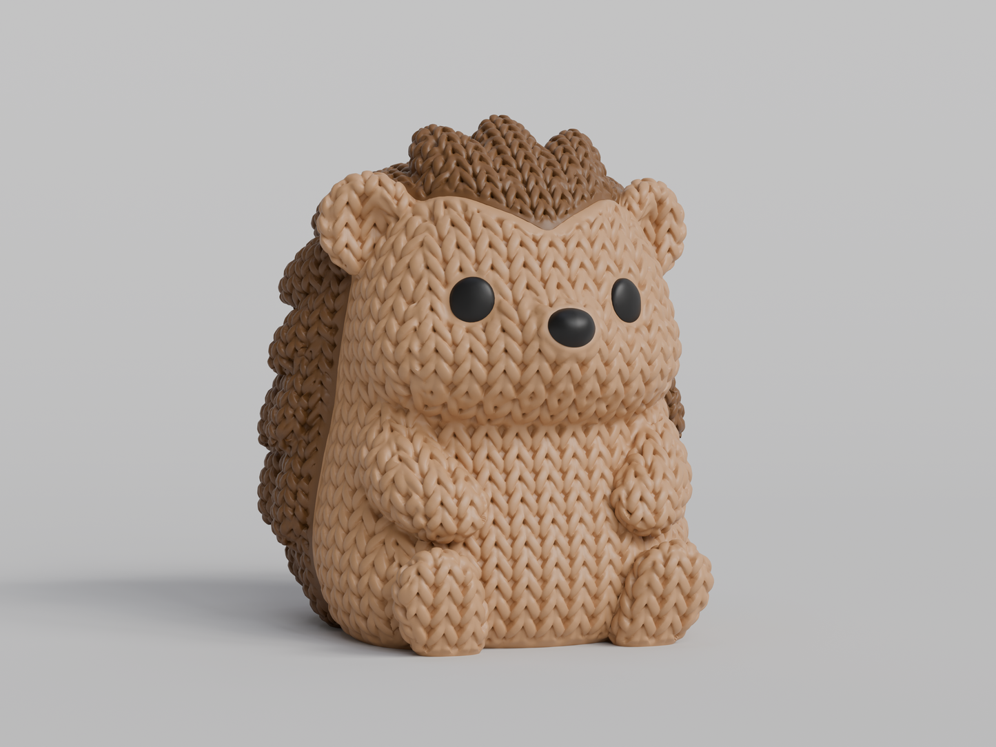 Knitted Hedgehog