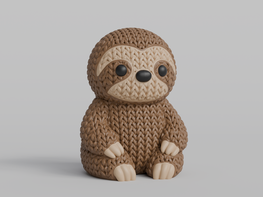 Knitted Sloth