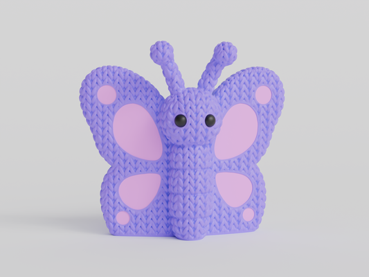 Knitted Butterfly