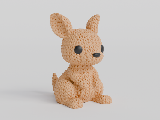 Knitted Kangaroo